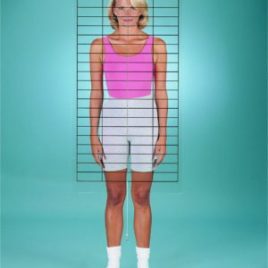 Posture Evaluation, 3-piece Set Includes Protractor, Evaluator and Grid